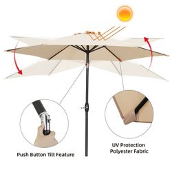 9 Ft Patio Umbrella 