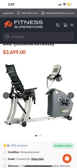 SPORTSCART C52R RECUMBENT BIKE