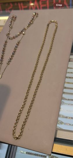 14k rope chain