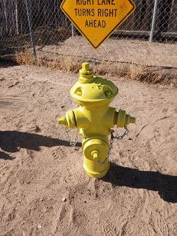 Antique fire hydrant