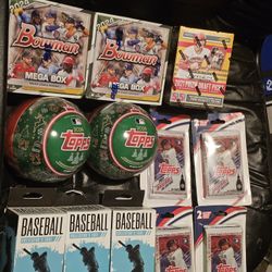 Baseball Cards Mega & Blaster Box Lot! New Sealed! All for $200