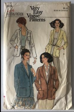 Vogue Pattern Set 1368