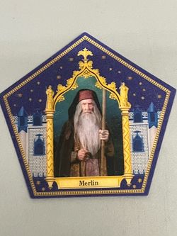 Harry Potter Universal Studios Merlin Wizard Card