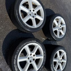 18” Wheels And Tires For Nissan 