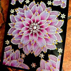 HAND BEADED DIARY JOURNAL BOUTIQUE ITEM 6X8 