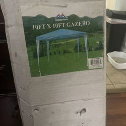 Two 10 X 10 Ft Gazebos