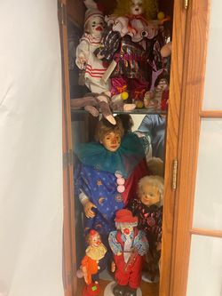 Clown Dolls and Merry-Go-Round Collection – $5-$100 each