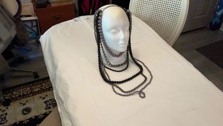 5 Srings Metal Necklace