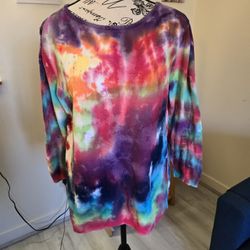 Talbots Tye Dye Sweater