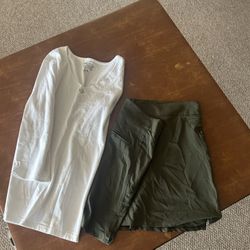 Skirt & shirt -Womens Lg