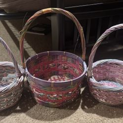 Easter Baskets 3 Count 