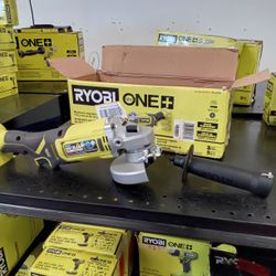 RYOBI ONE+ 18V Cordless 4-1/2 in. Angle Grinder (Tool Only) 
