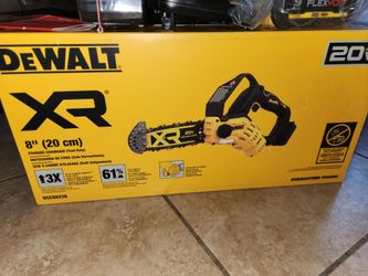 DEWALT
20-Volt MAX 8 in. Brushless Cordless Battery Powered Pruning Mini Chainsaw (Tool Only)