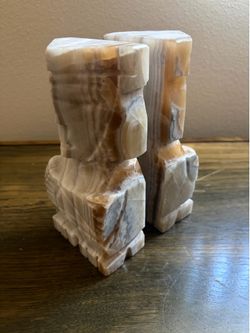 Carved Onyx Bookeneds