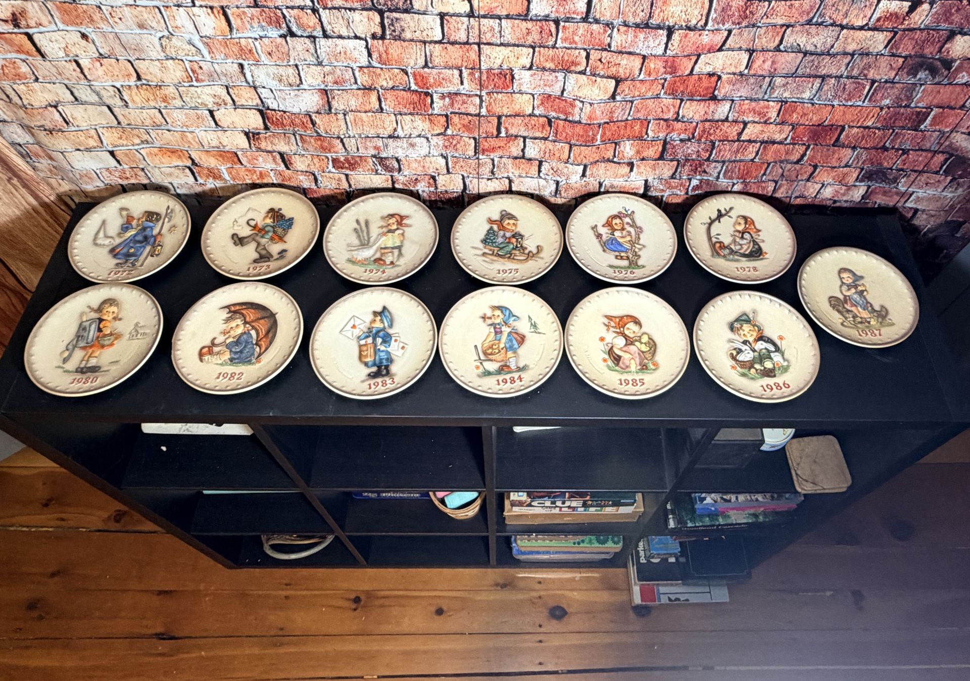 M. J. Hummel Annual Christmas Collectible Plates - 13