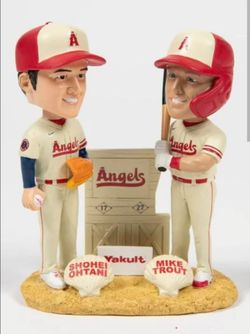 Shohei Ohtani & Mike Trout Angels Bobblehead