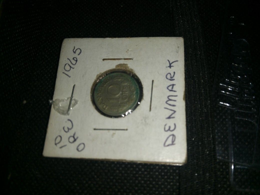 1965 Denmark 10 ORE