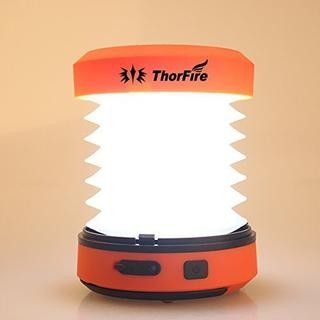 THORFIRE LED CAMPING LANTERN HAND CRANK USB RECHARGEABLE LANTERN MINI FLASHLIGHT EMERGENCY TORCH LIGHT TENT LAMP FOR CAMPING HIKING JOGGING-CL01