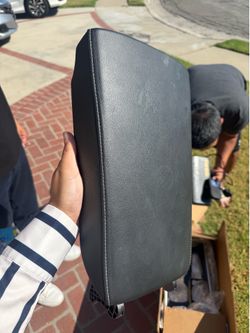 2018-2022 Honda Accord - Armrest Assembly Console *NH906L* (Leather) (Thread Charcoal)