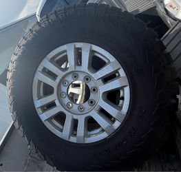 Ford F-250 Rims & Tires
