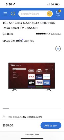 TCL 55inch Tv