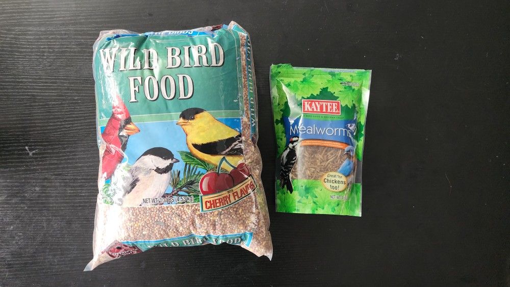 Bird Food and Mealworms