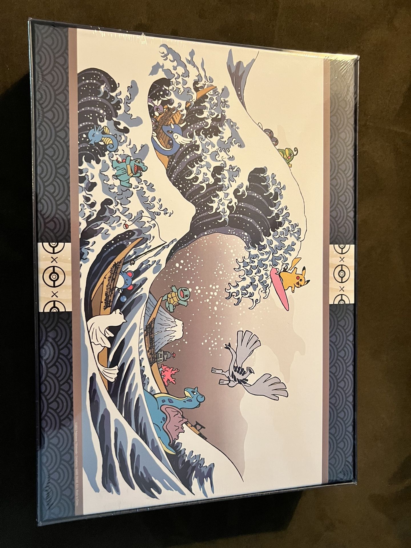 Great Wave Pikachu ポケモン 北斎 パズル Great Wave Pikachu