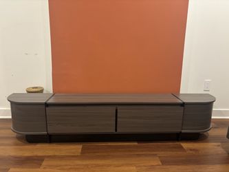 Modern Low-Profile TV Stand Media Console