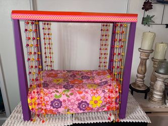 American Girl Julie’s Groovy Bed and Bedding Set