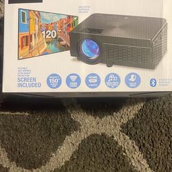 All In One Projector + Screen Kit