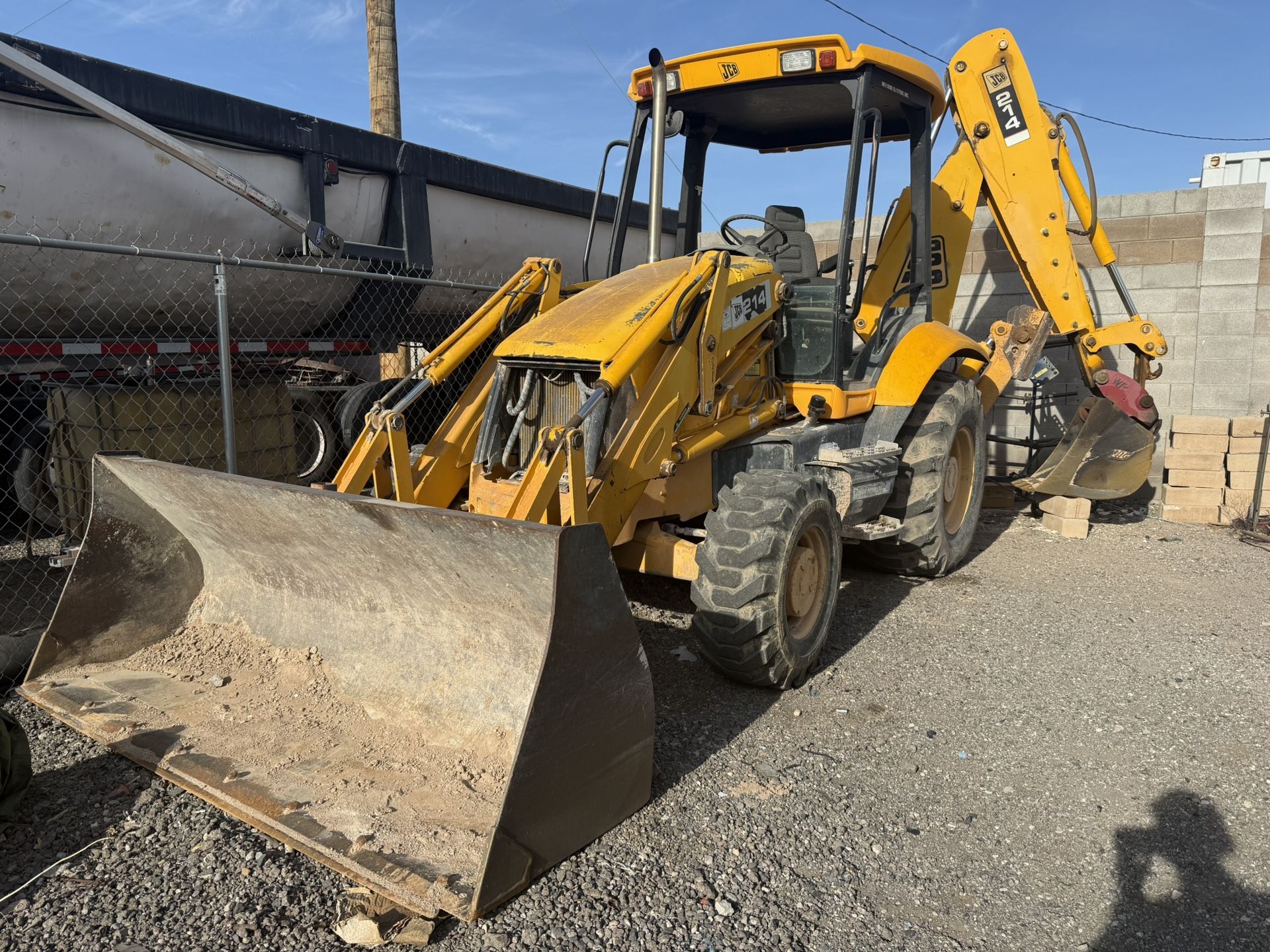 Backhoe JCB 214 4 Wheel Drive