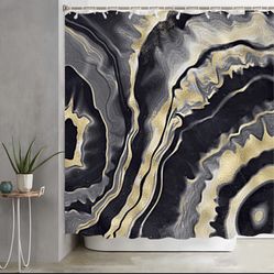 high quality Waterproof Fabric Polyester Shower Curtains Liner 72x 72 Inch