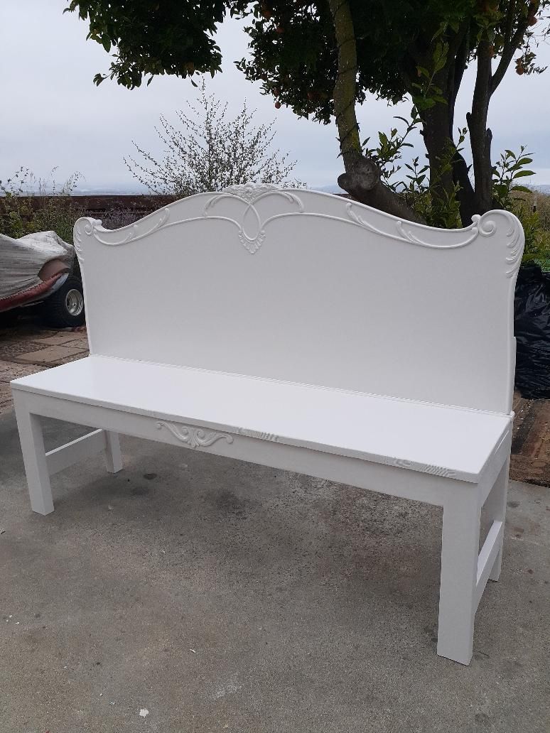 Stunning Custom Made One of a Kind Bench