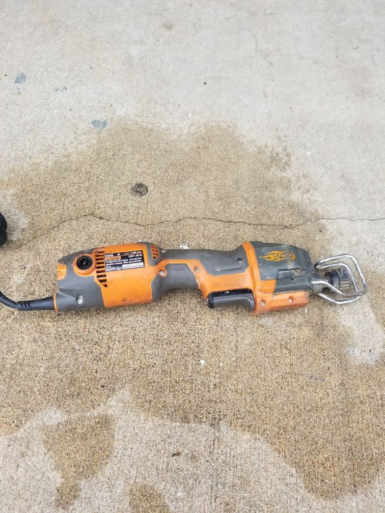 Ridgid one handed reciprocating saw