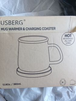 Usberg Mug Warmer & Charging Coaster