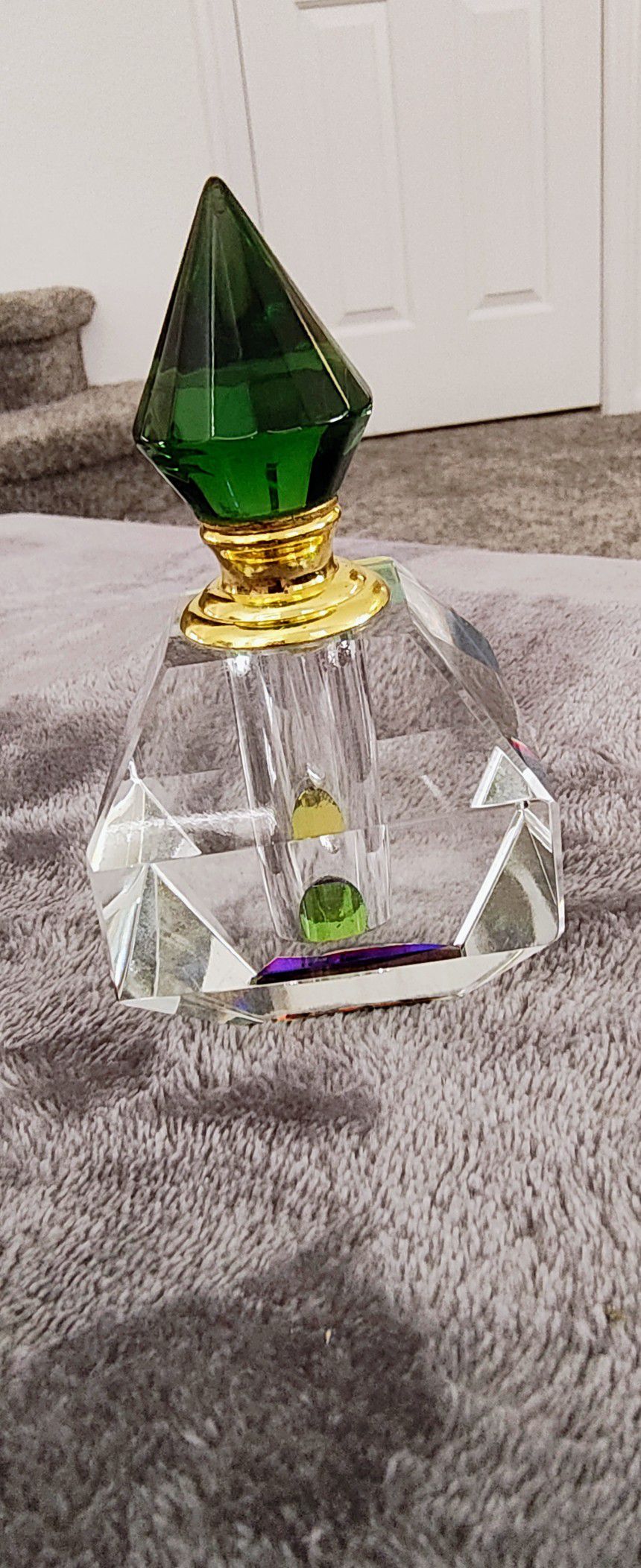 Vintage Cristalleria Perfume Bottle
