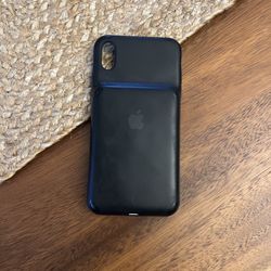 iPhone XS Max Battery Case Black