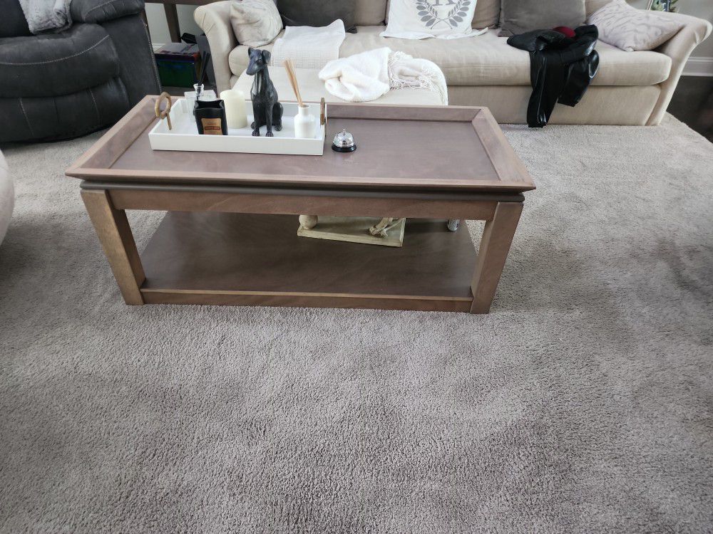 3 Piece LR Set Coffee Table + 2 End Tables
