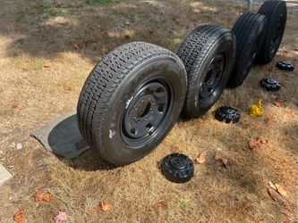 4 Transforce HT Tires on Steel Wheels – Set of 2