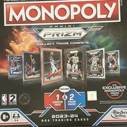 2023-24 NBA Monopoly Panini Prizm Board Game