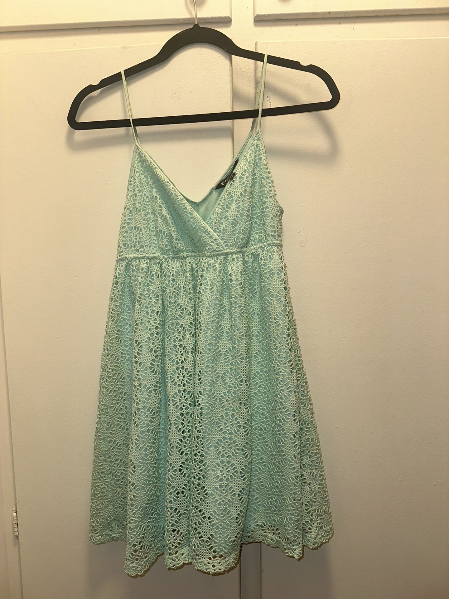 Express XS Teal Sundress 