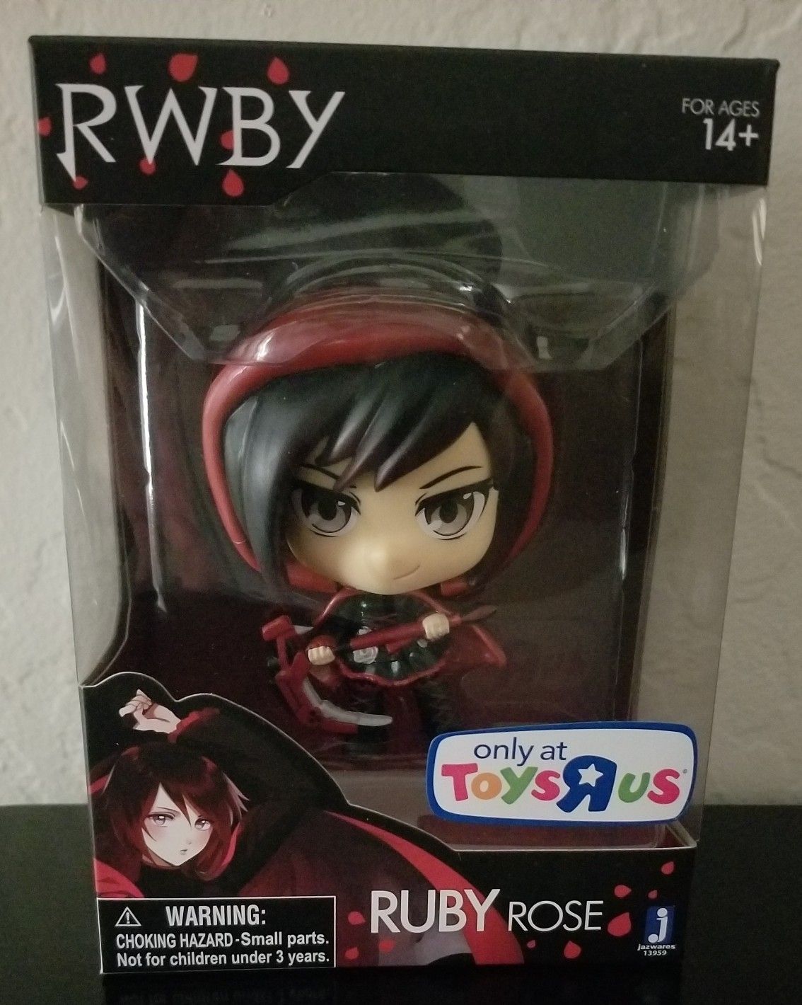 RWBY Ruby Rose Rose Figure Toys R Us Exclusive