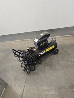 10 gallon air compressor with tire inflator attachment