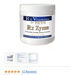 Rx Zyme Rx Vitamins For Pets