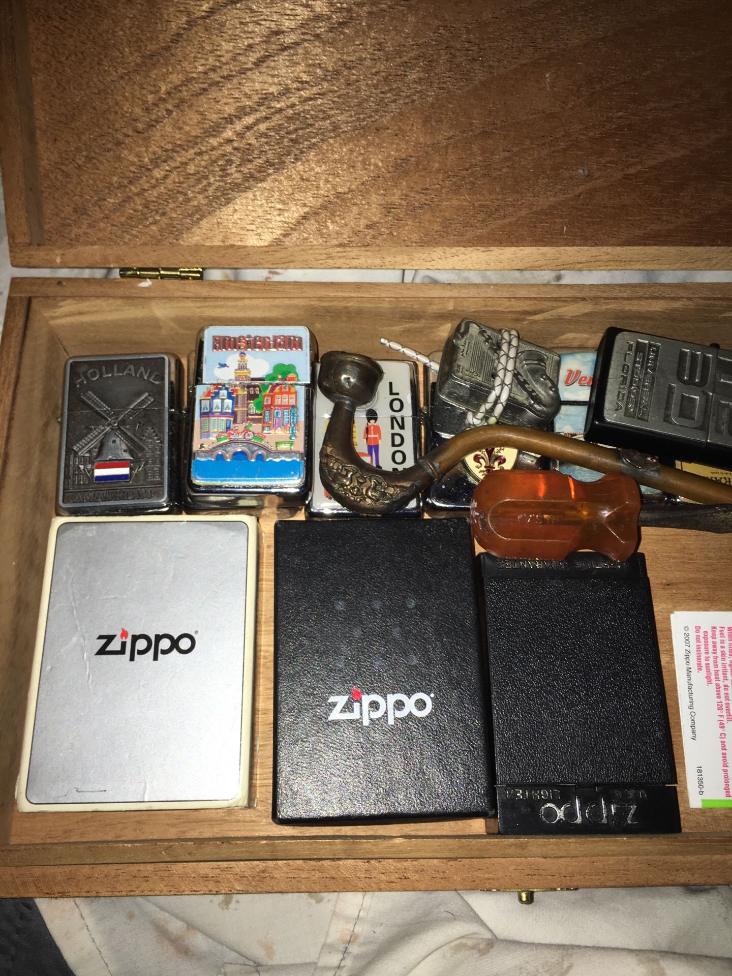 Zippo Ligthers , some collectibles.