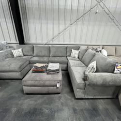 3pc Gray Sectional