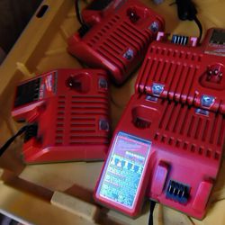 MILWAUKEE M12  M18 CHARGE NEW $45 EACH 