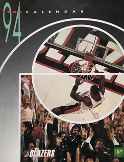 Portland Trailblazers 1993-84 Calendar