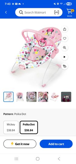 Minie Mouse Baby Bouncer