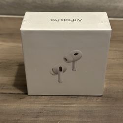 NEW AirPod Pro — Generation 2; NEW w/ plastic wrap 100% intact